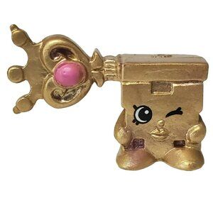 Rare Shopkin Countess Keyia Gold Metallic Key Precious Jewels EXCLUSIVE Season 8
